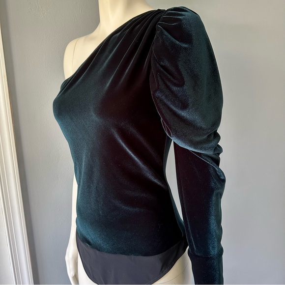 Alix NYC Dakota one shoulder bodysuit - Picture 3 of 13